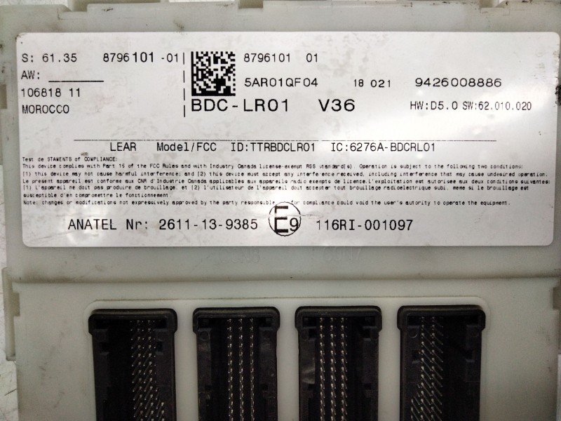 Recambio de modulo confort para bmw 2 gran tourer (f46) 218 d xdrive referencia OEM IAM 879610101  