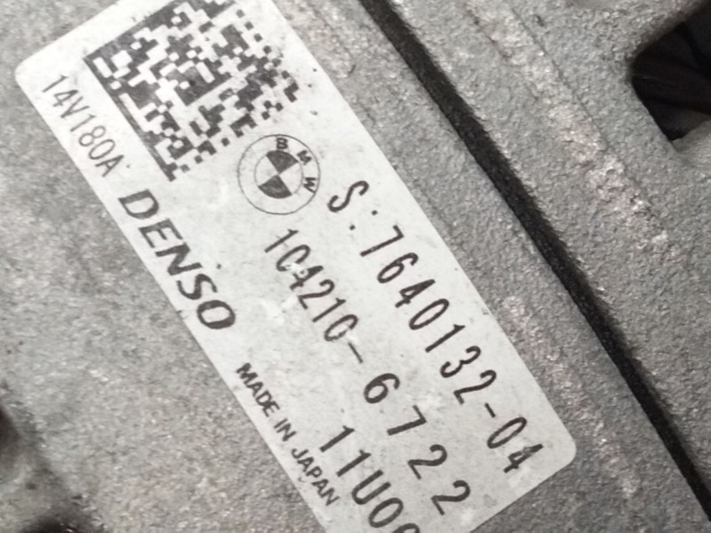 Recambio de alternador para bmw 2 gran tourer (f46) 218 d xdrive referencia OEM IAM 7640132  