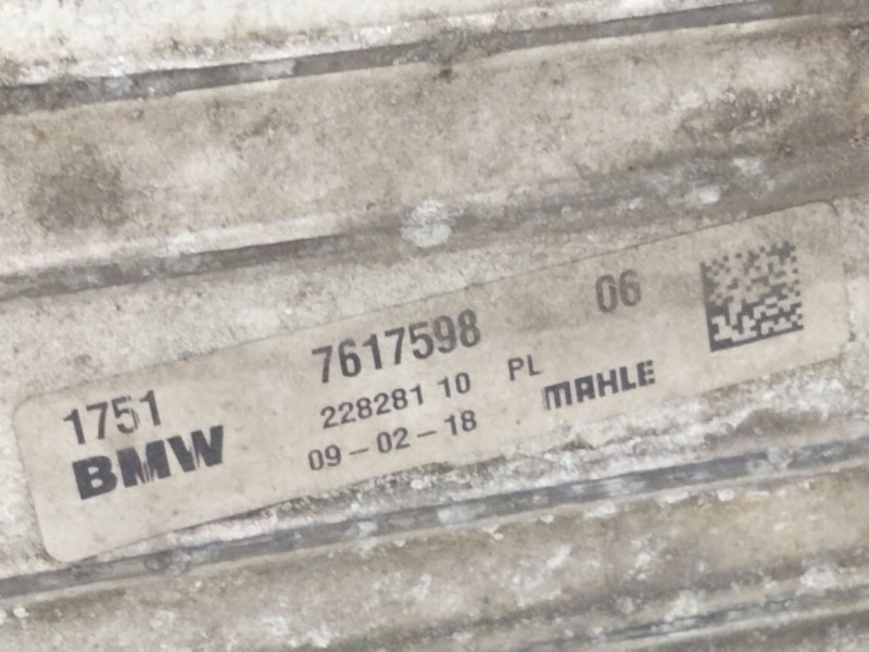 Recambio de intercooler para bmw 2 gran tourer (f46) 218 d xdrive referencia OEM IAM 7617598  