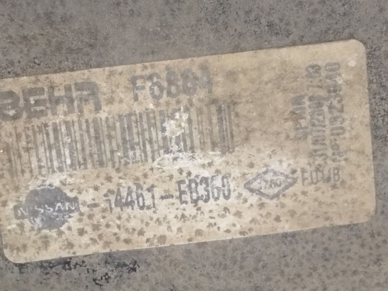 Recambio de intercooler para nissan pathfinder iii (r51) 2.5 dci 4wd referencia OEM IAM 14461EB360  