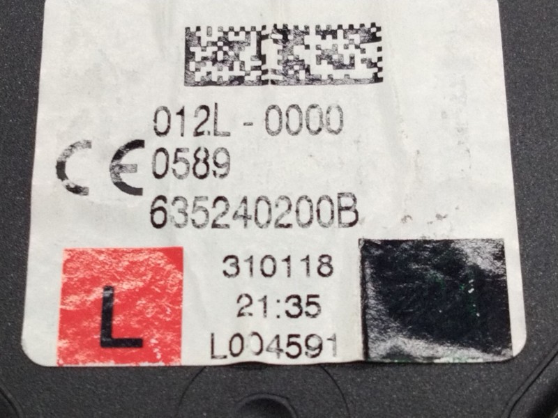 Recambio de cinturon seguridad delantero izquierdo para bmw 2 gran tourer (f46) 218 d xdrive referencia OEM IAM 635240200B  