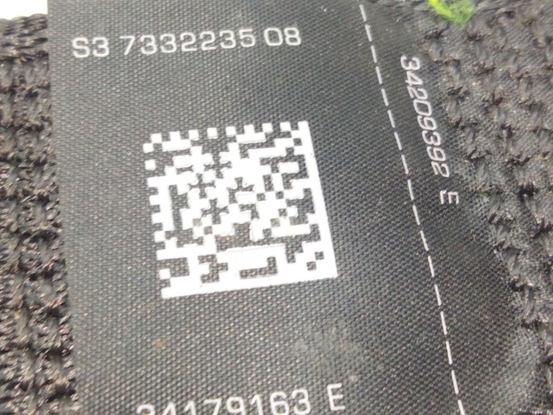 Recambio de cinturon seguridad trasero izquierdo para bmw 2 gran tourer (f46) 218 d xdrive referencia OEM IAM 733223508  