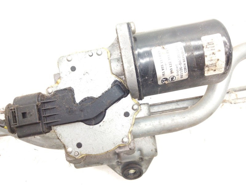 Recambio de motor limpia delantero para volkswagen t5 transporter caja cerrada referencia OEM IAM 7E1955113  