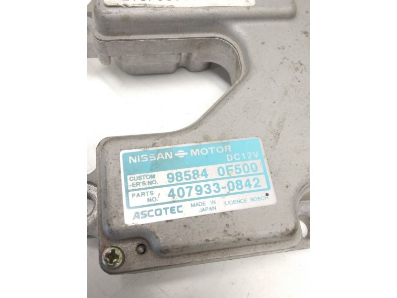 Recambio de centralita airbag para nissan terrano ii (r20) 2.7 tdi 4wd referencia OEM IAM 985840F500 407933-0842 