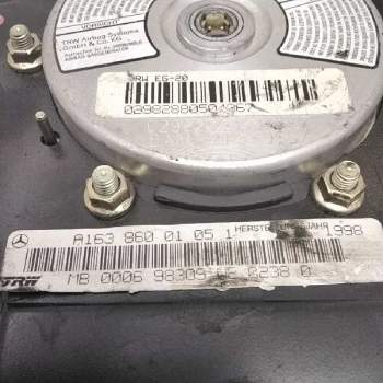 Recambio de airbag lateral izquierdo para mercedes-benz clase m (w163) 230 (163.136) referencia OEM IAM A1638600105  