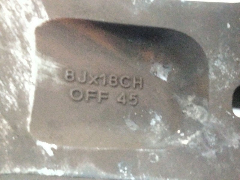 Recambio de llanta aluminio para land rover range rover evoque (l538) 2.2 d 4x4 referencia OEM IAM BJ32BA  