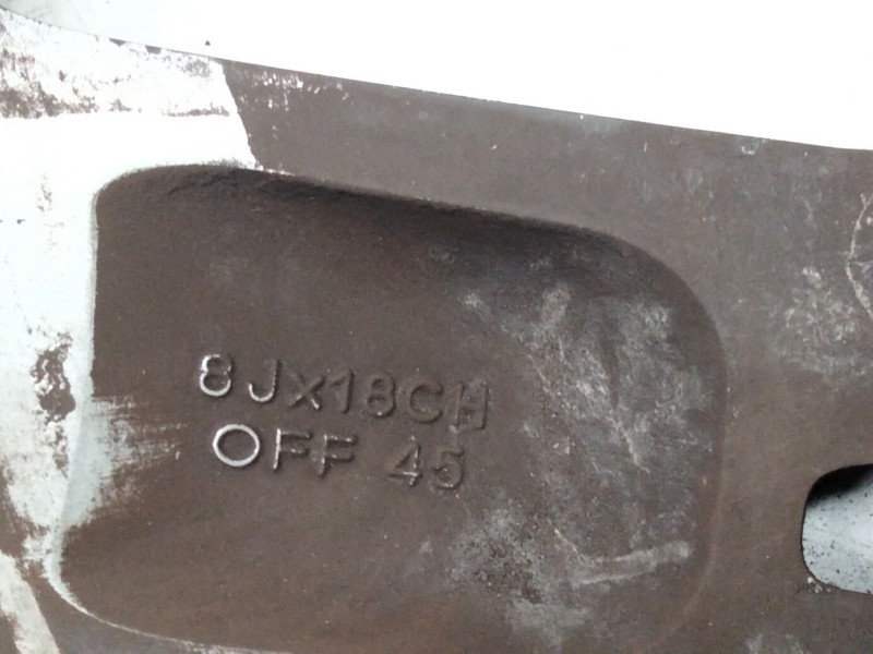 Recambio de llanta aluminio para land rover range rover evoque (l538) 2.2 d 4x4 referencia OEM IAM BJ32BA  