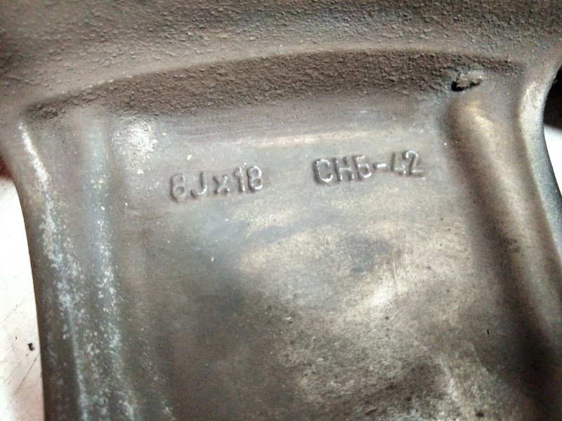 Recambio de llanta aluminio para peugeot 508 i (8d_) 2.0 bluehdi 180 referencia OEM IAM 9671402077  