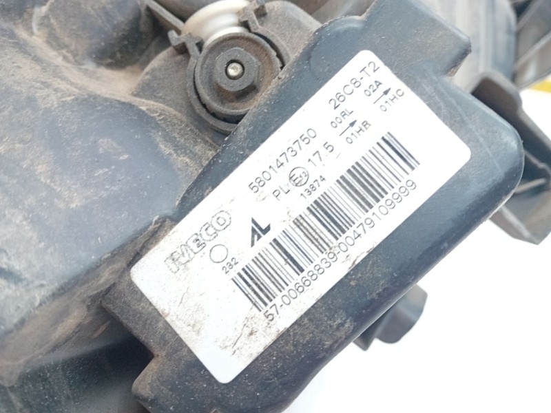 Recambio de faro izquierdo para iveco daily vi caja/chasis 35s18, 35c18, 40c18, 50c18, 60c18, 65c18, 70c18 referencia OEM IAM 58