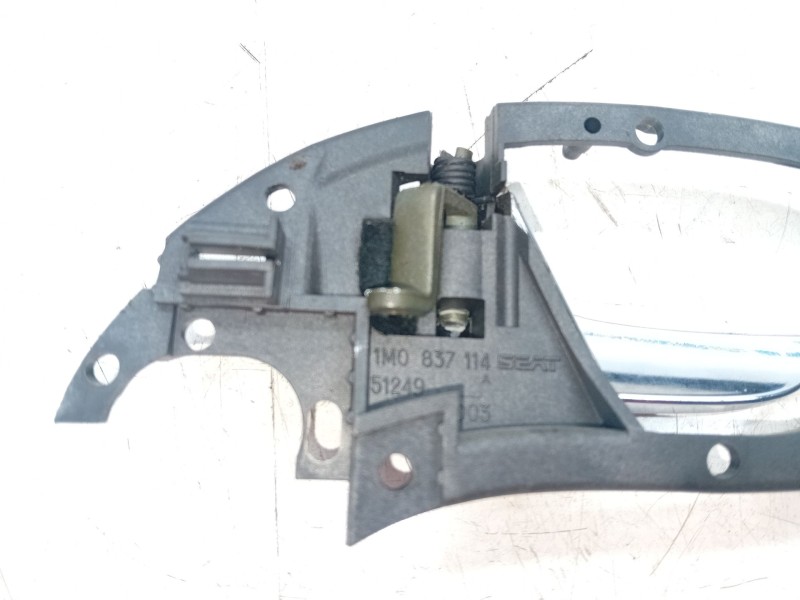 Recambio de maneta interior delantera derecha para seat leon (1m1) 1.9 tdi referencia OEM IAM 1M0837114  