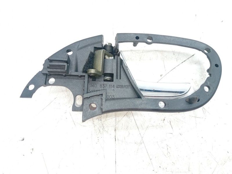Recambio de maneta interior trasera derecha para seat leon (1m1) 1.9 tdi referencia OEM IAM 1M0837114  
