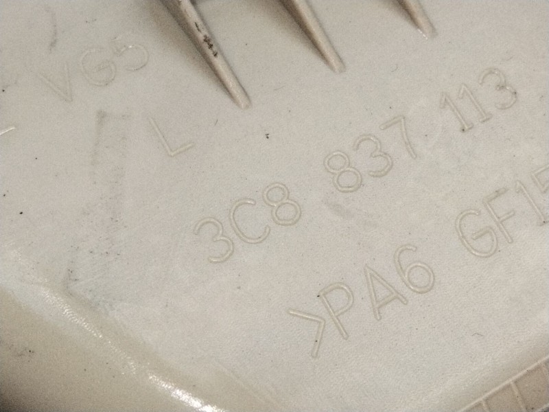 Recambio de maneta interior trasera izquierda para volkswagen passat cc b6 (357) 2.0 tdi referencia OEM IAM 3C8837113  