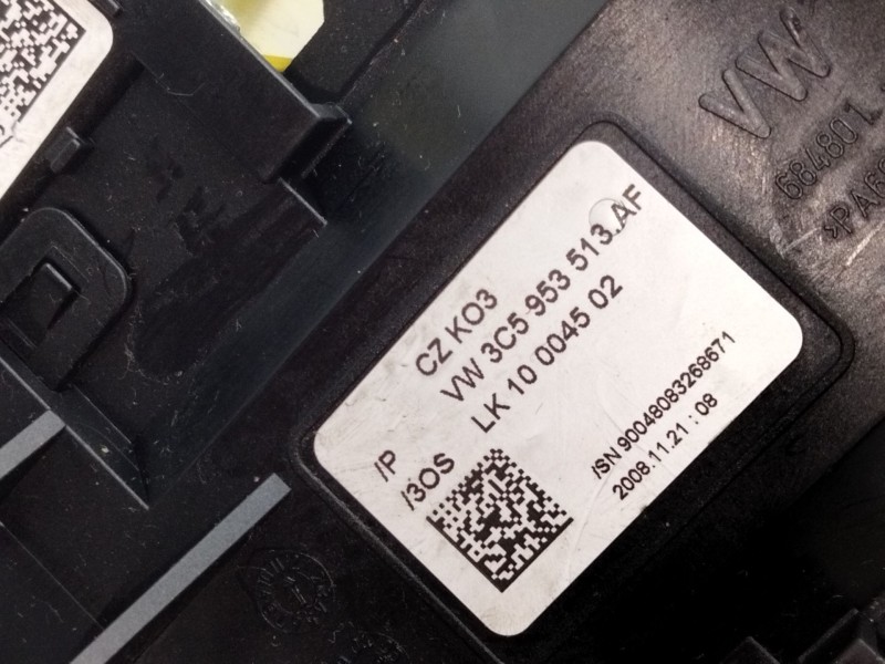 Recambio de mando limpia para volkswagen passat cc b6 (357) 2.0 tdi referencia OEM IAM 3C5953513AF  