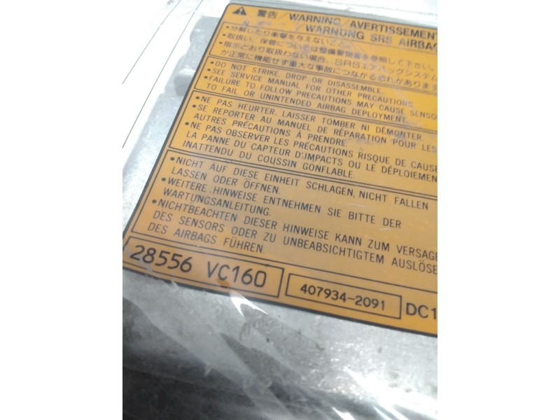 Recambio de centralita airbag para nissan micra c+c iii (k12) 1.4 16v referencia OEM IAM 28556VC160  