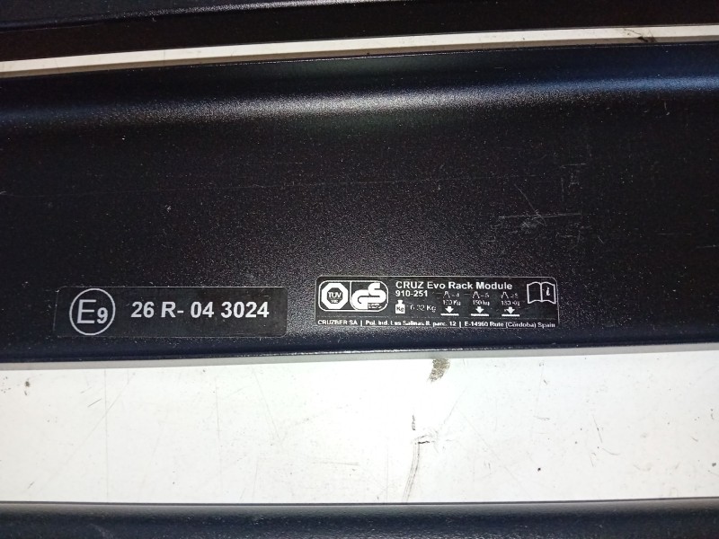 Recambio de baca para renault kangoo express (fw0/1_) 1.5 dci 80 (fw15) referencia OEM IAM 910-101  CRUZBER 910101