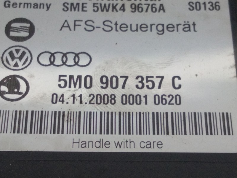 Recambio de centralita luces para volkswagen passat cc b6 (357) 2.0 tdi referencia OEM IAM 5M0907357C  