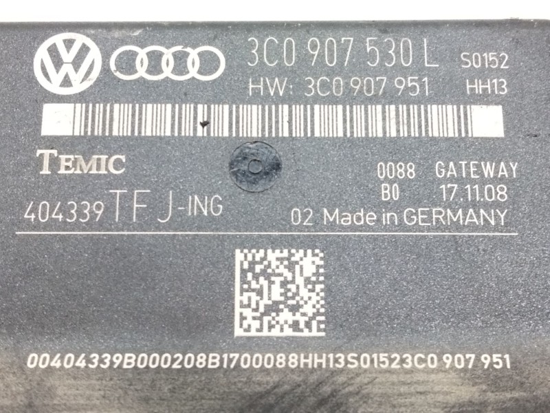 Recambio de centralita freno de mano para volkswagen passat cc b6 (357) 2.0 tdi referencia OEM IAM 3C0907530L  