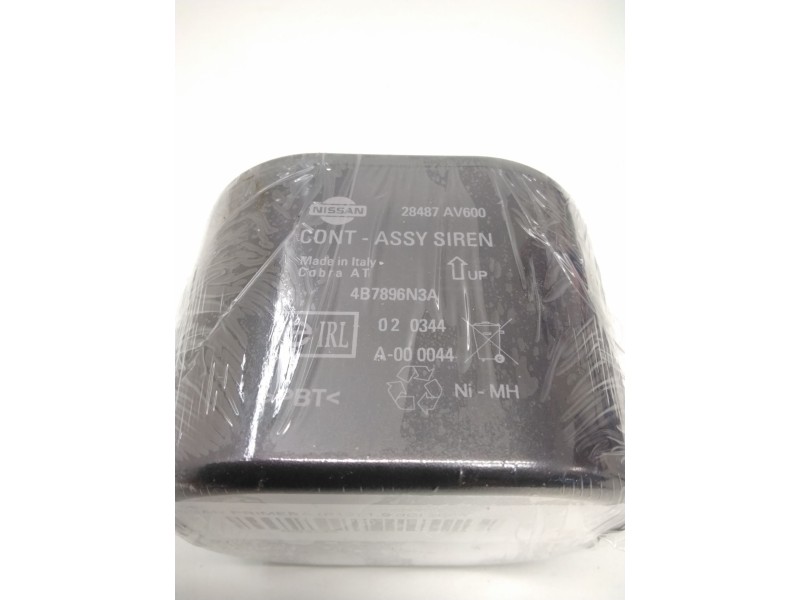 Recambio de varios para nissan primera (p12) 1.9 dci referencia OEM IAM 4B7896N3A 28487AV600 SIRENA ALARMA