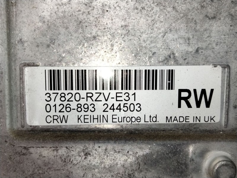 Recambio de centralita motor uce para honda cr-v (re) elegance referencia OEM IAM 37820RZVE31 0126893244503 
