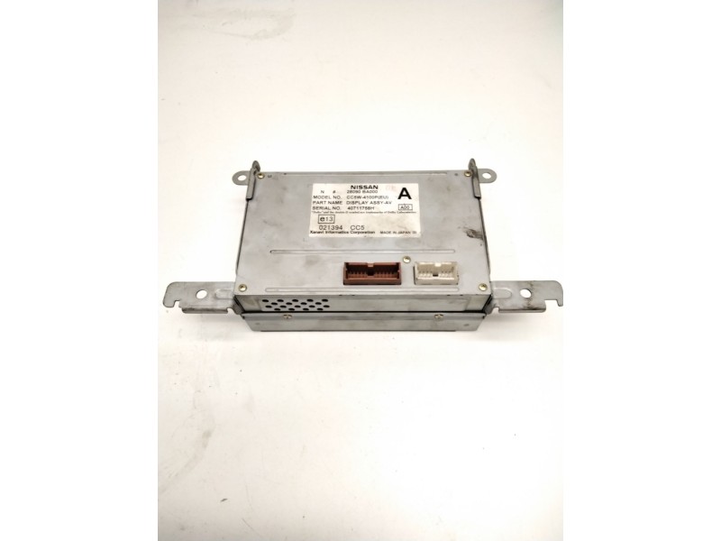 Recambio de pantalla multifuncion para nissan primera (p12) 2.2 dci referencia OEM IAM 28090BA000  