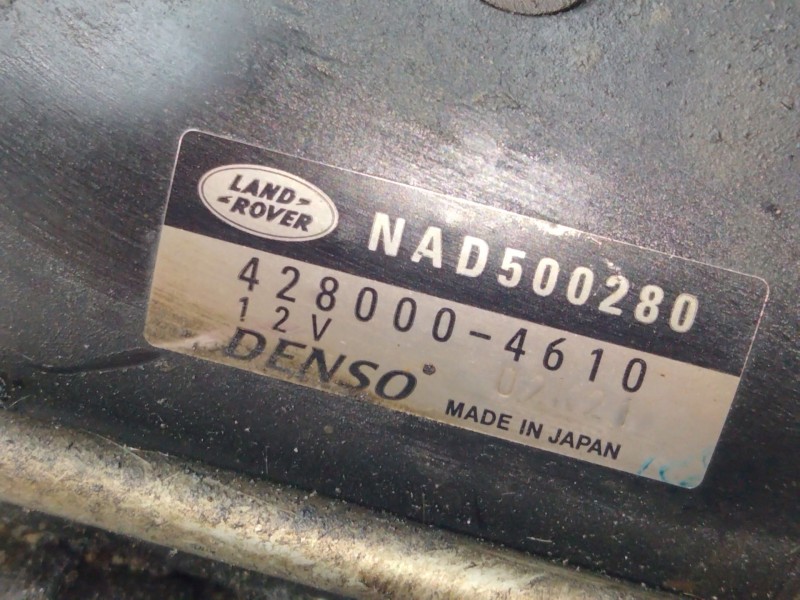 Recambio de motor arranque para land rover range rover sport i (l320) 3.6 d 4x4 referencia OEM IAM 4280004610  