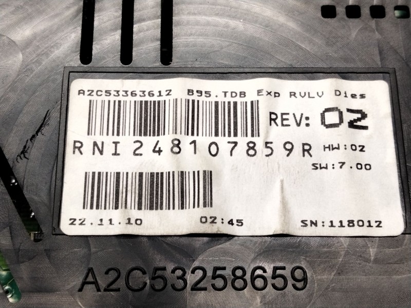 Recambio de cuadro instrumentos para renault megane iii berlina 5 p 1.5 dci diesel fap referencia OEM IAM   