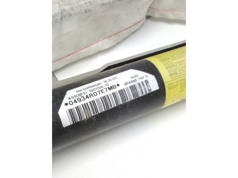 Recambio de airbag cortina delantero derecho para audi a3 (8p1) 2.0 tdi referencia OEM IAM 8P4880742B  