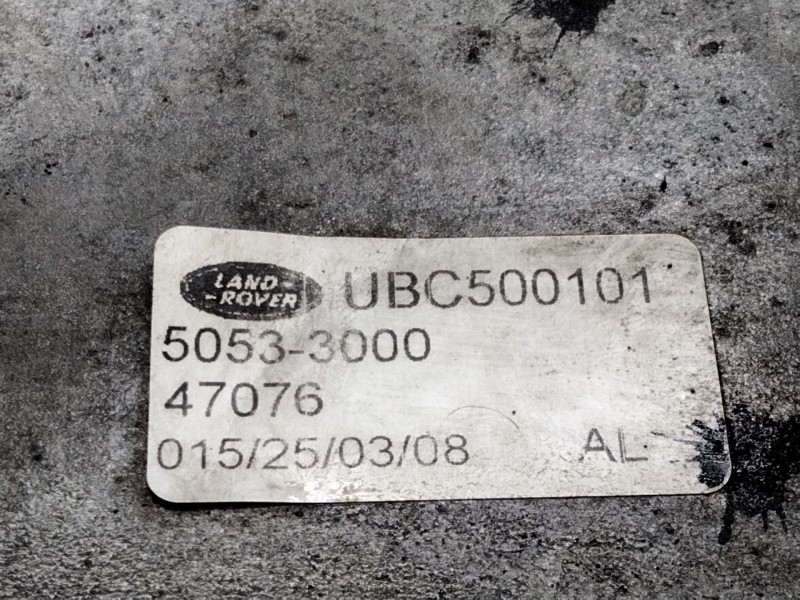 Recambio de radiador caja cambios para land rover range rover sport i (l320) 3.6 d 4x4 referencia OEM IAM UBC500101  