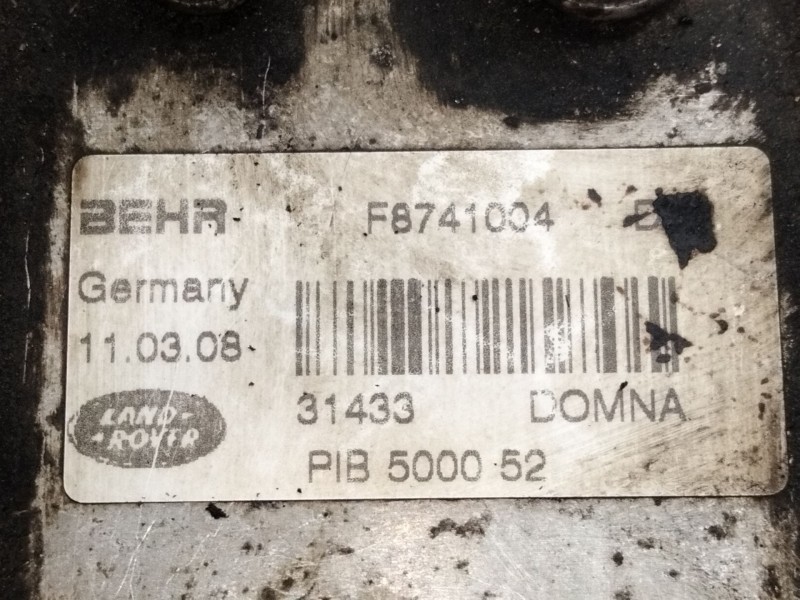 Recambio de enfriador de combustible para land rover range rover sport i (l320) 3.6 d 4x4 referencia OEM IAM F8741004  