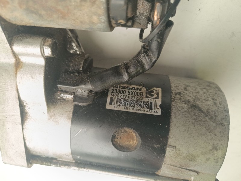 Recambio de motor arranque para nissan navara np300 (d40) 2.5 dci referencia OEM IAM 233005X00B  