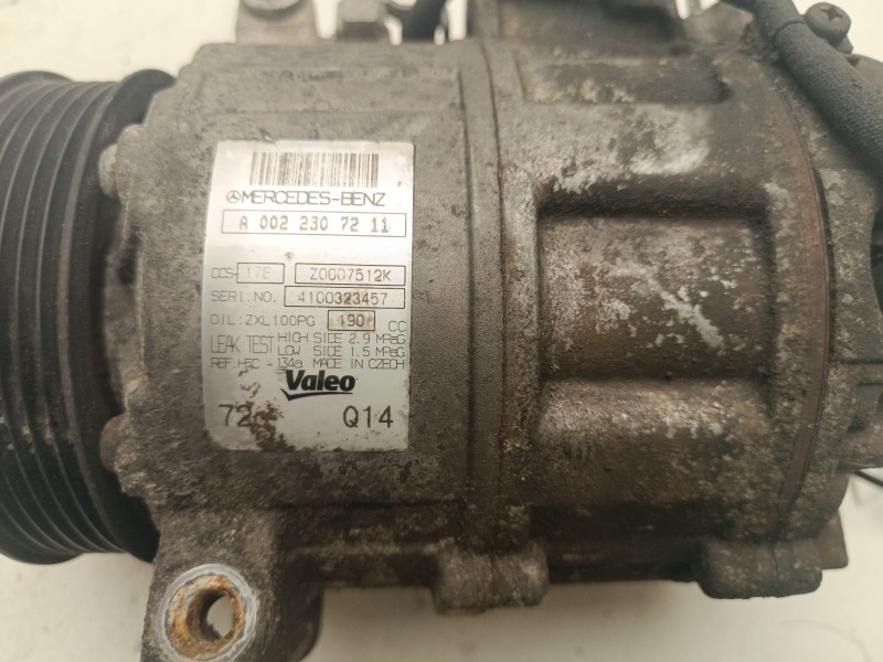 Recambio de compresor aire acondicionado para mercedes-benz vito / mixto furgón (w639) 115 cdi (639.601, 639.603, 639.605) refer