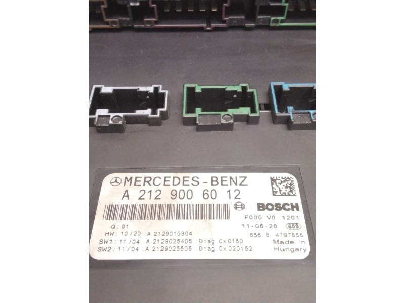 Recambio de caja reles para mercedes-benz clase e (w212) e 350 cdi (212.023) referencia OEM IAM A2129006012 2C1117012541 