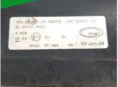 Recambio de faro derecho para man tg 360 a referencia OEM IAM 81251016422   2