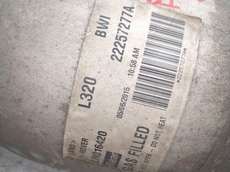 Recambio de amortiguador trasero izquierdo para land rover range rover sport i (l320) 3.6 d 4x4 referencia OEM IAM 22257277A  