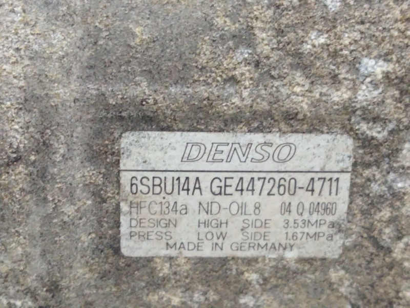 Recambio de compresor aire acondicionado para bmw serie 5 lim. (f10) referencia OEM IAM 6SBU14A  