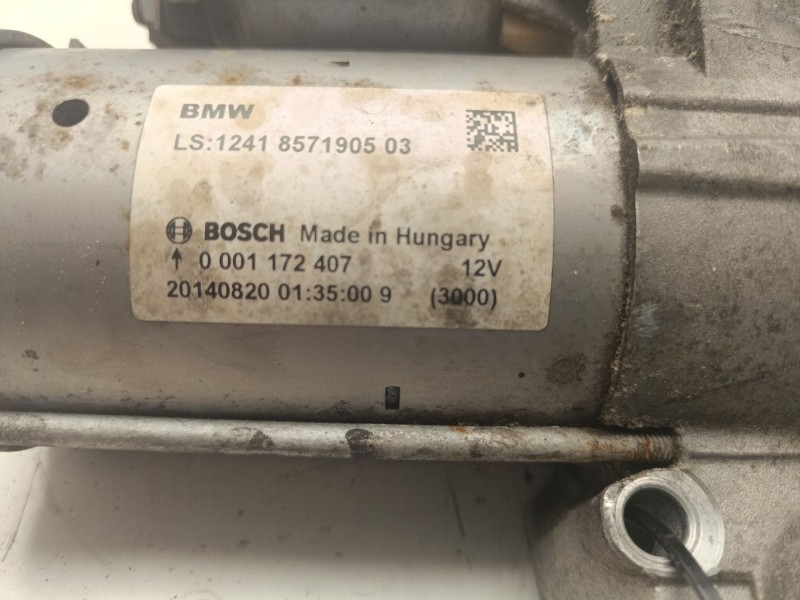 Recambio de motor arranque para bmw 1 (f20) 120 d referencia OEM IAM 857190503  