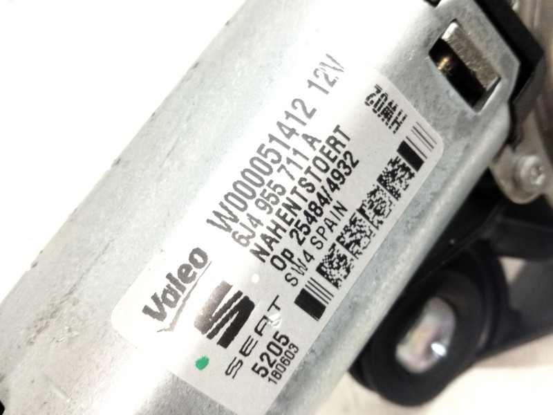 Recambio de motor limpia trasero para seat ibiza iv (6j5, 6p1) 1.6 tdi referencia OEM IAM 6J4955711A  