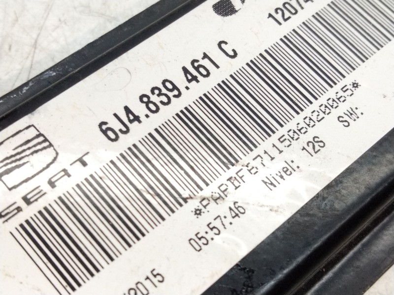 Recambio de elevalunas trasero izquierdo para seat ibiza iv (6j5, 6p1) 1.6 tdi referencia OEM IAM 6J4839461C  