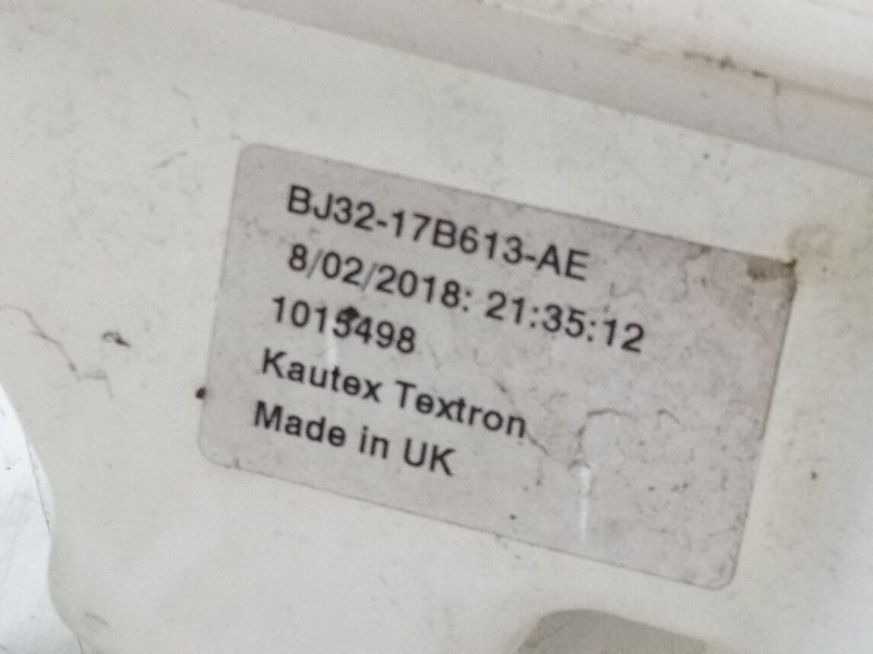 Recambio de deposito limpia para land rover evoque 2.0 td4 cat referencia OEM IAM BJ3217B613AE  