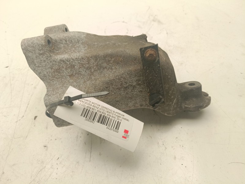Recambio de soporte motor derecho superior para mercedes-benz vito / mixto furgón (w639) 113 cdi (639.601, 639.603, 639.605) ref