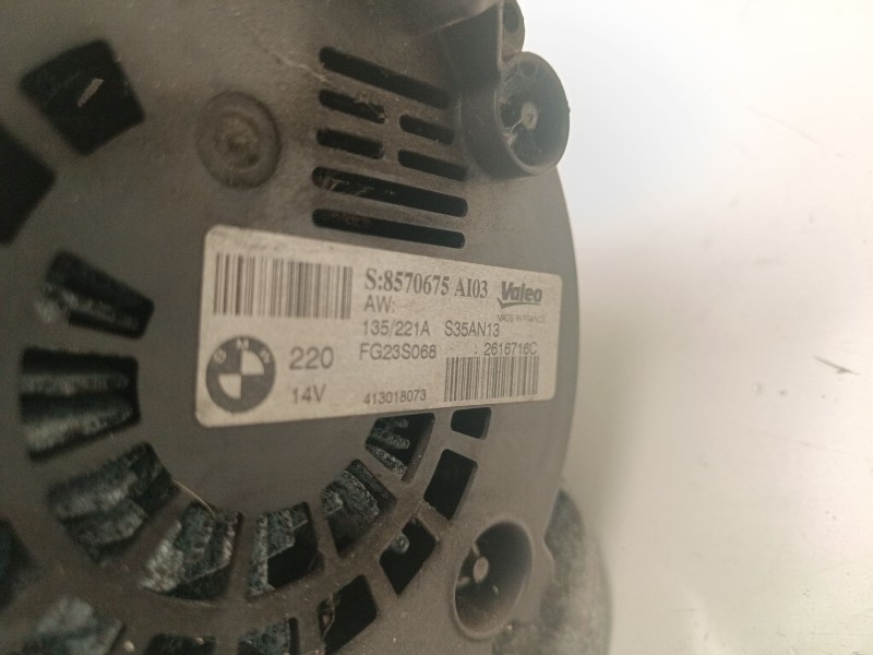 Recambio de alternador para bmw 3 (f30, f80) 330 d xdrive referencia OEM IAM 8570675  