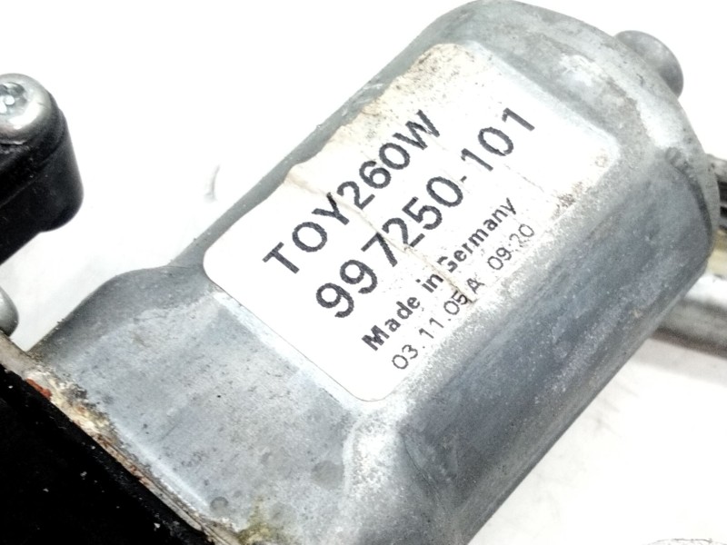 Recambio de elevalunas trasero derecho para toyota corolla verso (zer_, zze12_, r1_) 1.8 (znr11_) referencia OEM IAM 997250101  