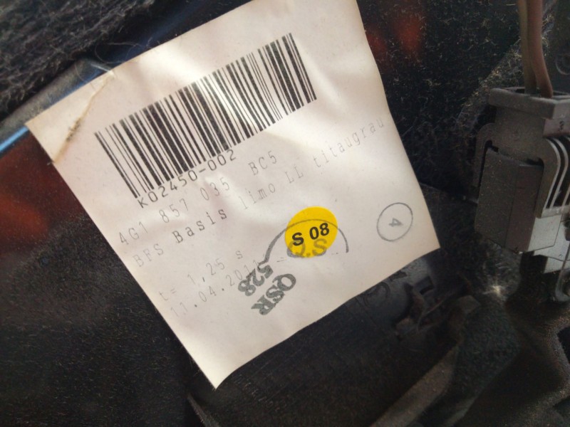 Recambio de guantera para audi a6 c7 (4g2, 4gc) 3.0 tdi quattro referencia OEM IAM 4G1857035  