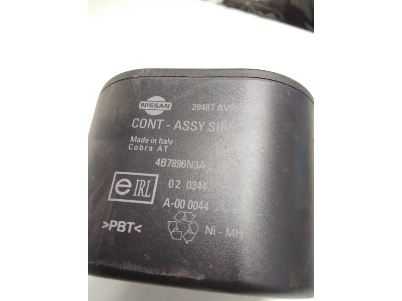 Recambio de varios para nissan primera (p12) 1.9 dci referencia OEM IAM 4B7896N3A 28487AV600 SIRENA ALARMA