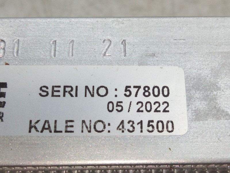 Recambio de radiador agua adicional para dacia sandero 1.5 dci referencia OEM IAM 214108020R 1093136 