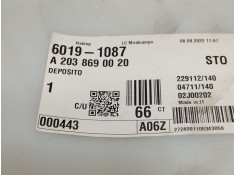 Recambio de deposito limpia para mercedes-benz clase c (w203) c 220 cdi (203.008) referencia OEM IAM A2038690020   2