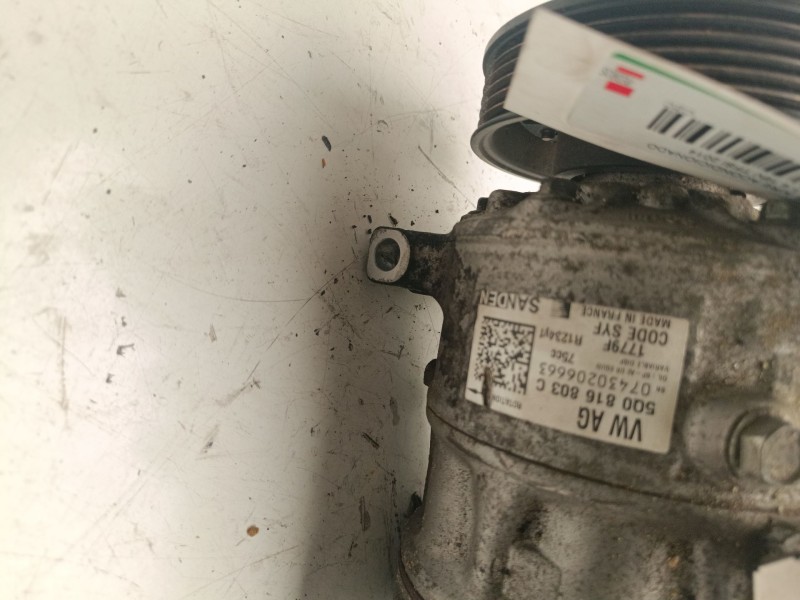 Recambio de compresor aire acondicionado para audi a1 (8xk) 1.4 16v tfsi referencia OEM IAM 5Q0816803C  