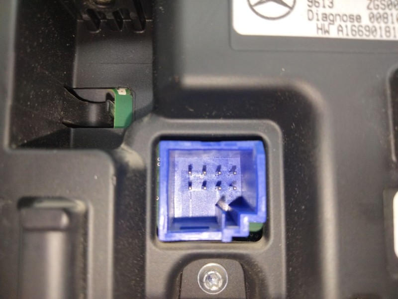 Recambio de pantalla multifuncion para mercedes-benz clase a (w176) a 200 cdi / d (176.008) referencia OEM IAM A1669001420  