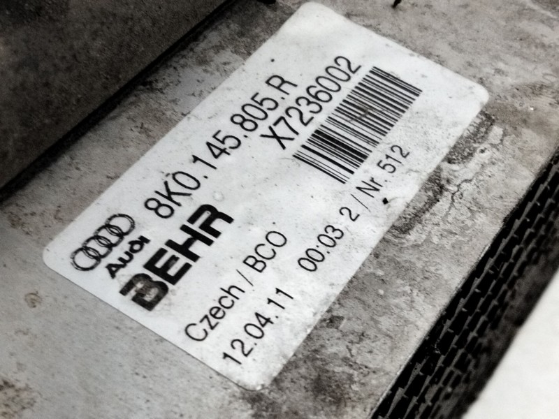 Recambio de intercooler para audi a6 c7 (4g2, 4gc) 3.0 tdi quattro referencia OEM IAM 8K0145805R  