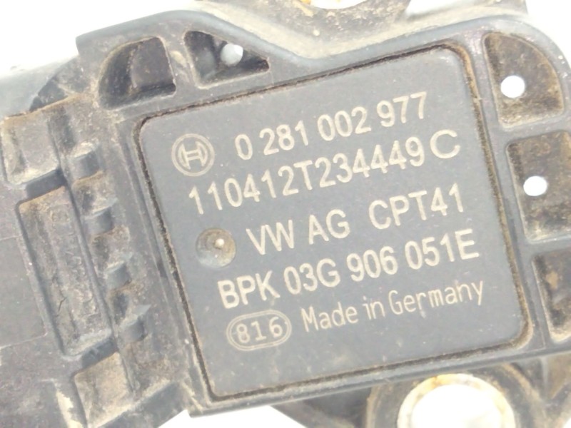 Recambio de sensor presion colector de admision para audi a6 c7 (4g2, 4gc) 3.0 tdi quattro referencia OEM IAM 03G906051E 0281002